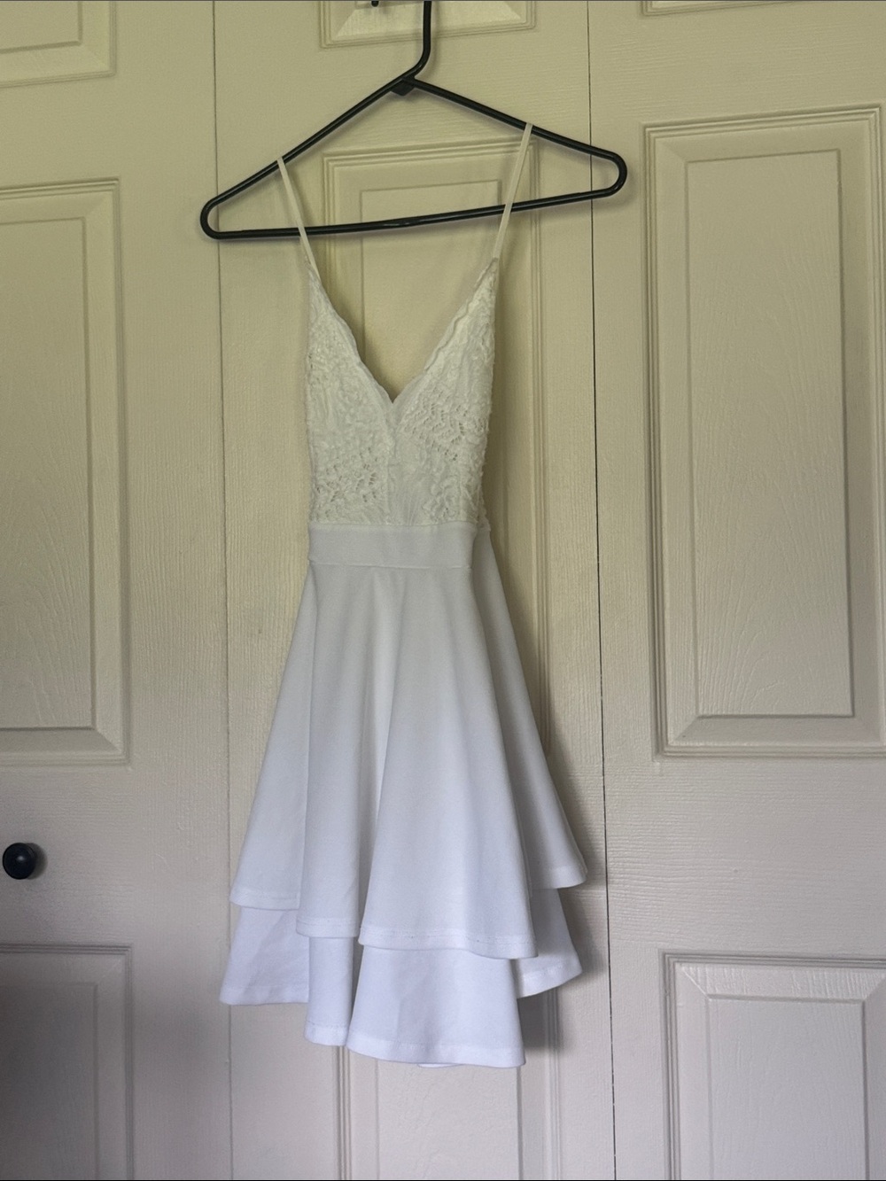 Windsor white skater dress size small